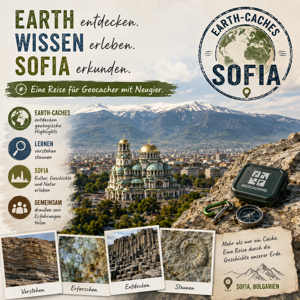 Earth-Cache-Tour Sofia