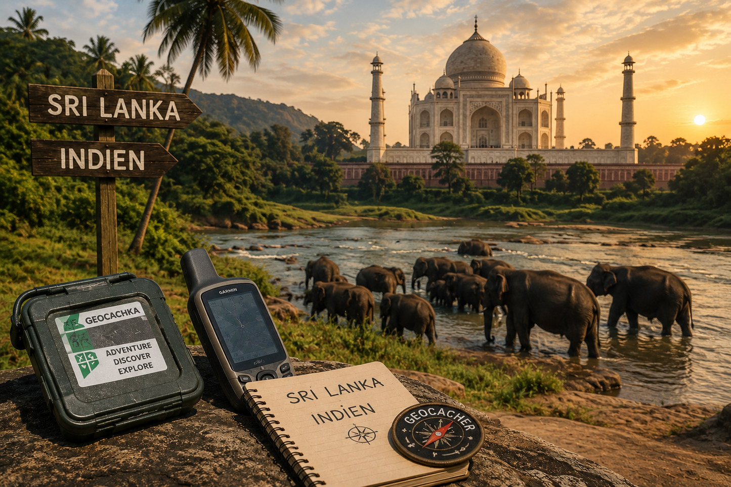 Sri Lanka und Indien