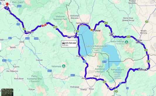 Rund um den Ohrid-See: Albanien - Nord-Mazedonien - Griechenland 2026