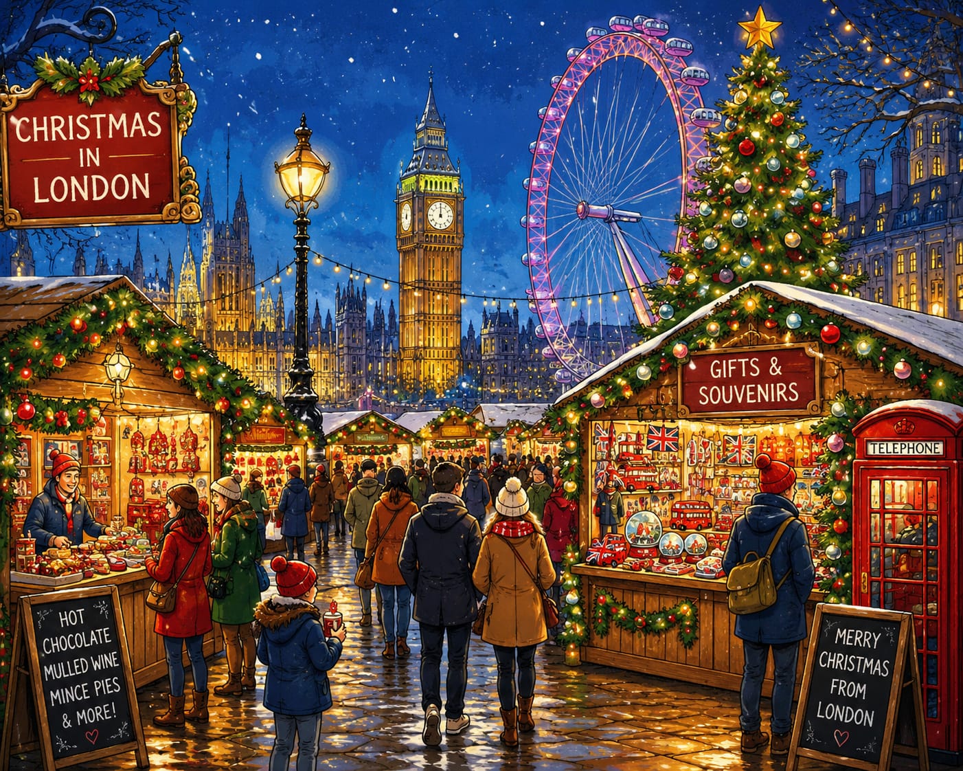 London im Lichterglanz - Geocacher-Spezial